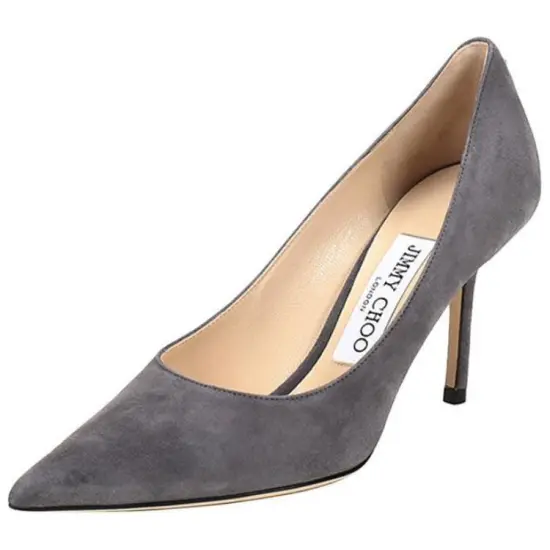Jimmy Choo Love High Heels Women's Dark Gray