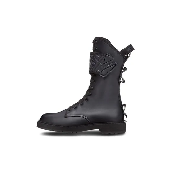 FENDI Women's Leather Lace-Up Boot 'Black'