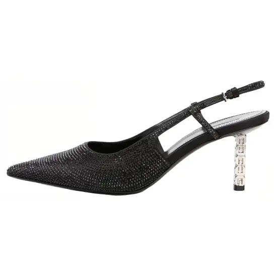 Givenchy G Cube 75mm Slingback Pumps