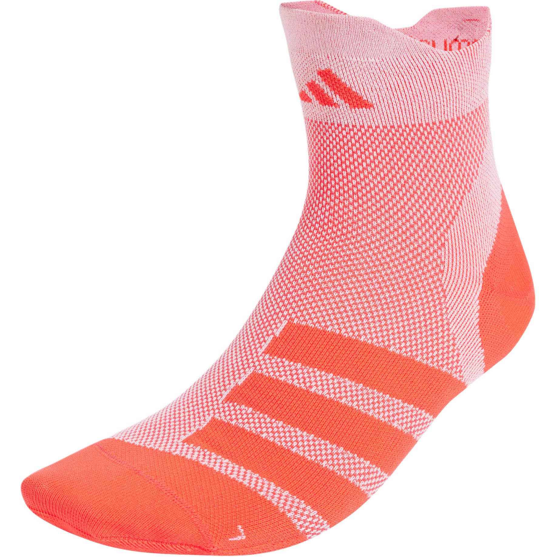 Adidas Crew Socks Unisex 1 Pack White/Bright Red