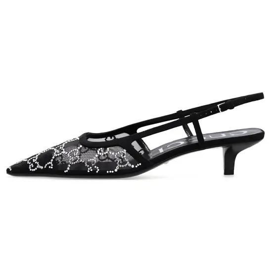 GUCCI GG 35mm Slingback Pumps