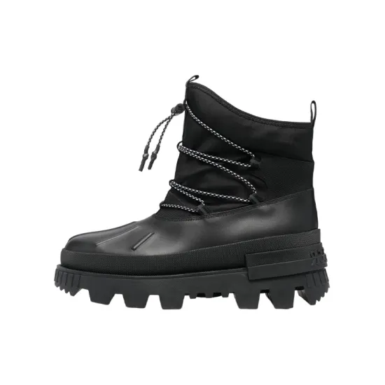 Moncler Ankle Boots Men Black