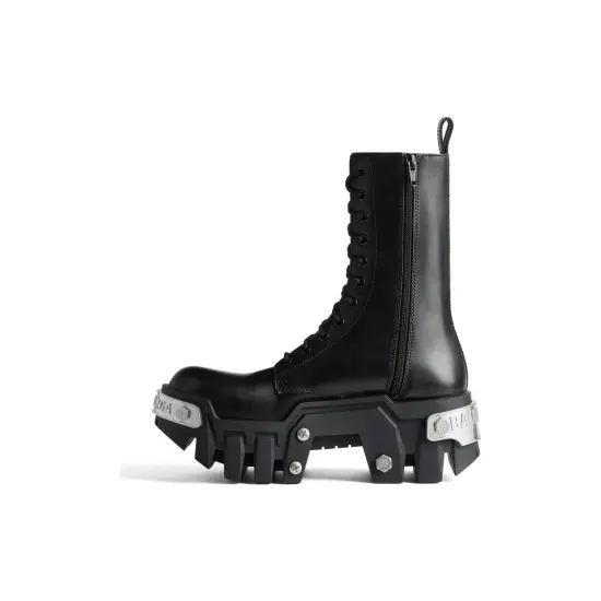 Balenciaga Bulldozer Platform Lace up Boots
