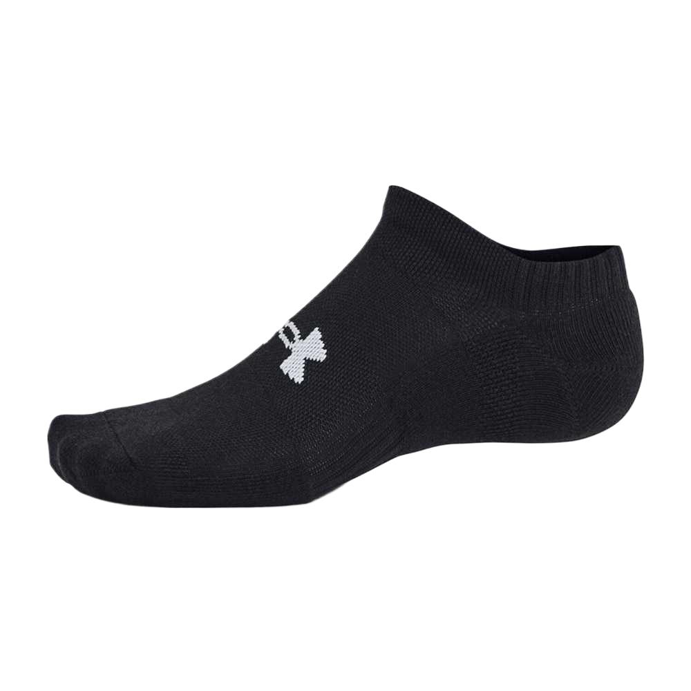 Under Armour Raining Ankle Socks Unisex 3 Pack Black