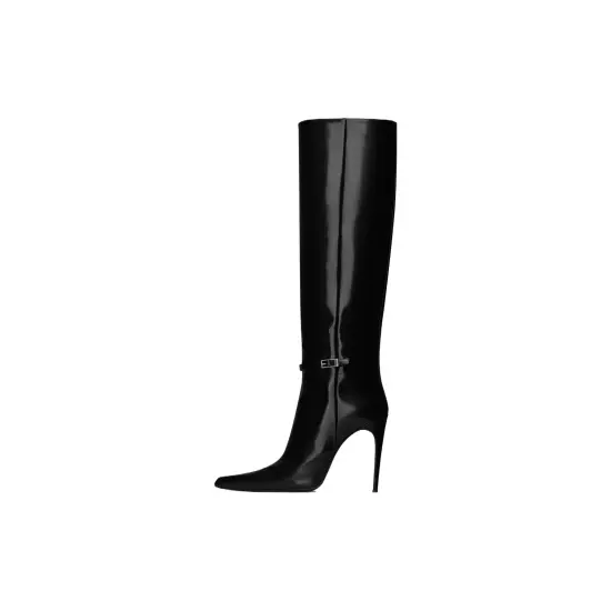 SAINT LAURENT Vendome 110mm Buckled Boots