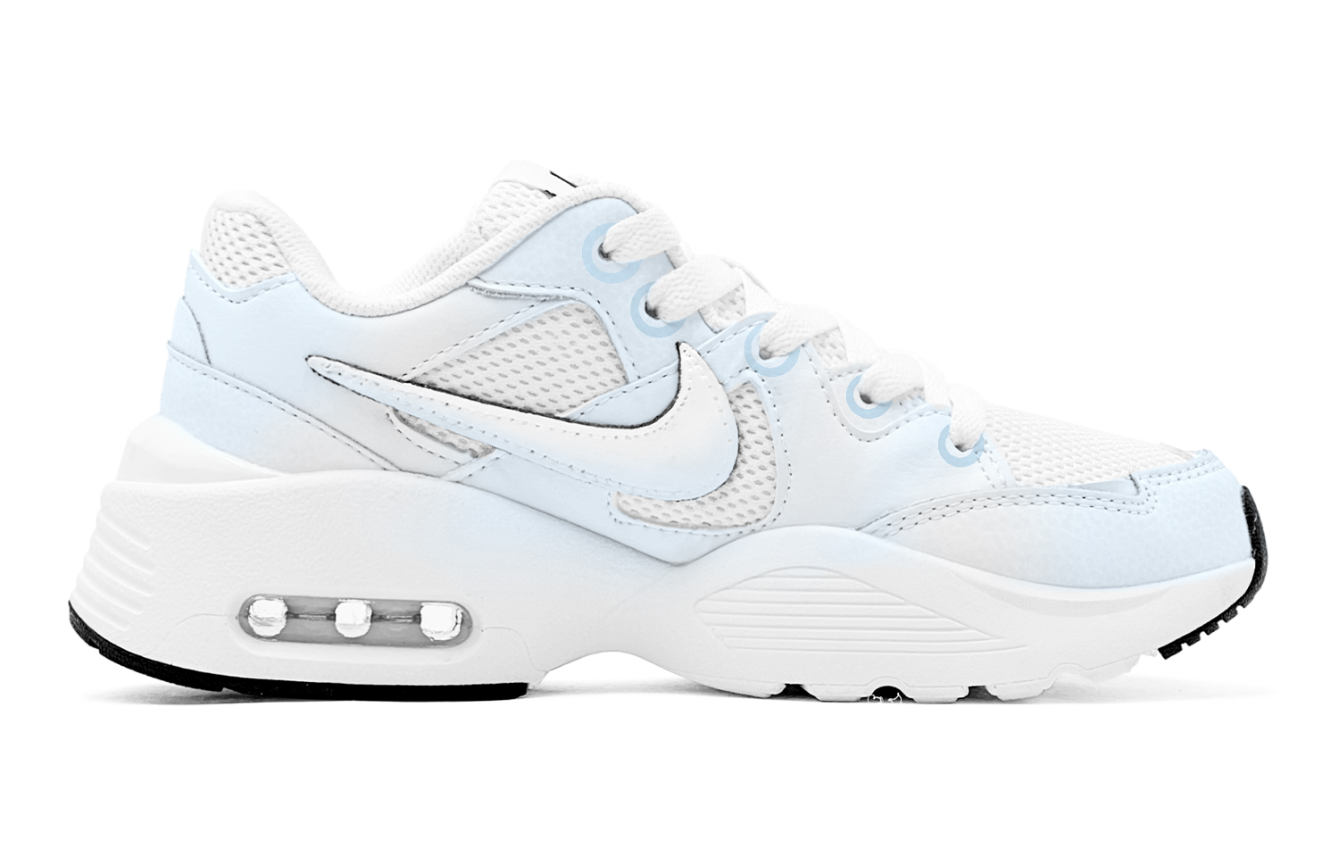 Nike Air Max Fusion Abrasion Resistant Abrasion Resistant Low top Running Shoes Women’s Blue White