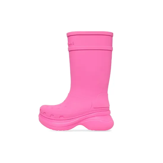 Balenciaga Crocs X Balenciaga Boots 'Bright Pink' Women's