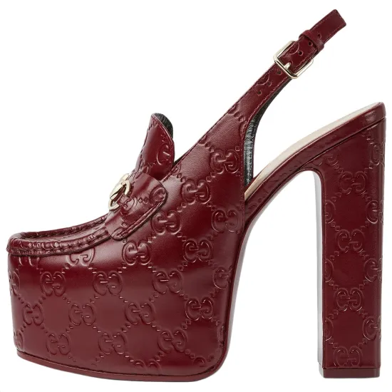 GUCCI High Heels Women's Red