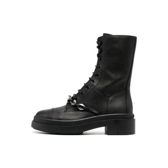 Jimmy Choo Nari Grained-texture Leather Boots Women's