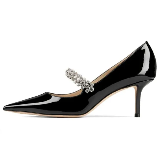 Jimmy Choo Bing 85mm Leather Pumps