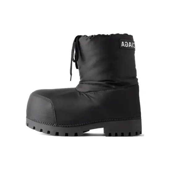 Balenciaga Alaska Low Boots 'Black Nylon' Women's