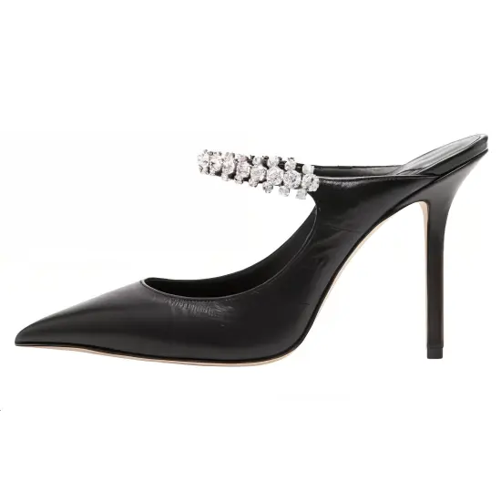 Jimmy Choo Bing 100mm Leather Mules