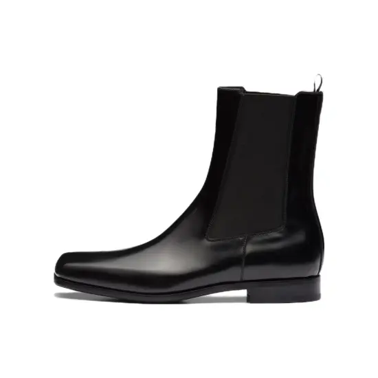 PRADA Chelsea Boots Men Black
