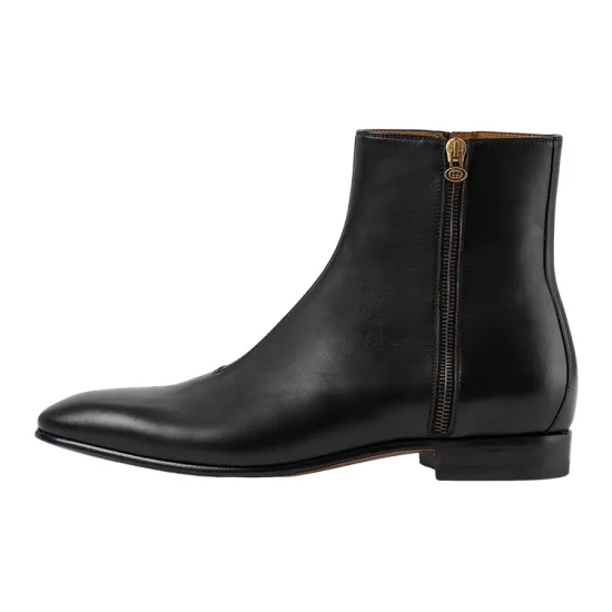GUCCI Ankle Boots Men Black