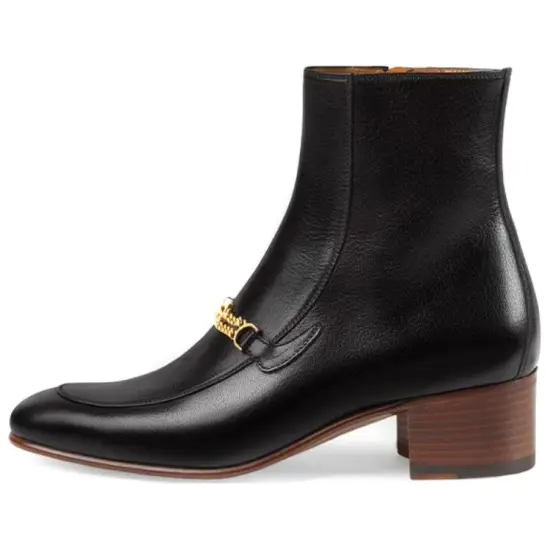 GUCCI Ankle Boots Women's Black