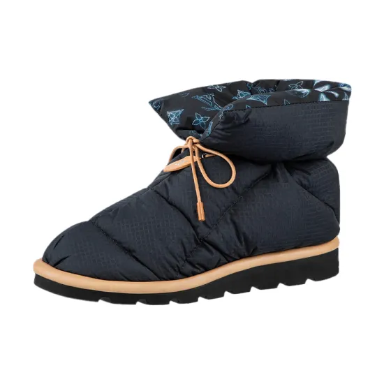 LOUIS VUITTON Lv Pillow Comfort Ankle Boots 'Navy' Women's