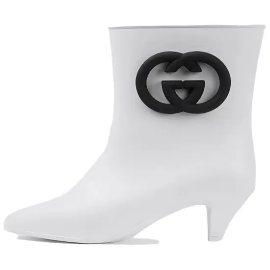 GUCCI Ankle Boots Women's White