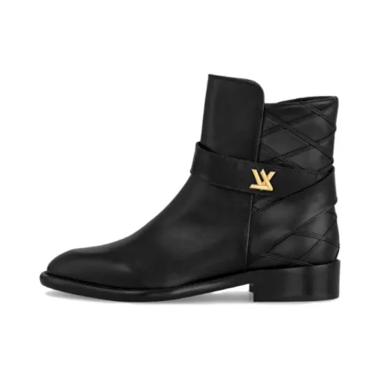LOUIS VUITTON Westside Ankle Boots Women's Black
