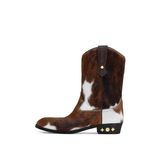 LOUIS VUITTON Rider Ankle Boots Men's Brown