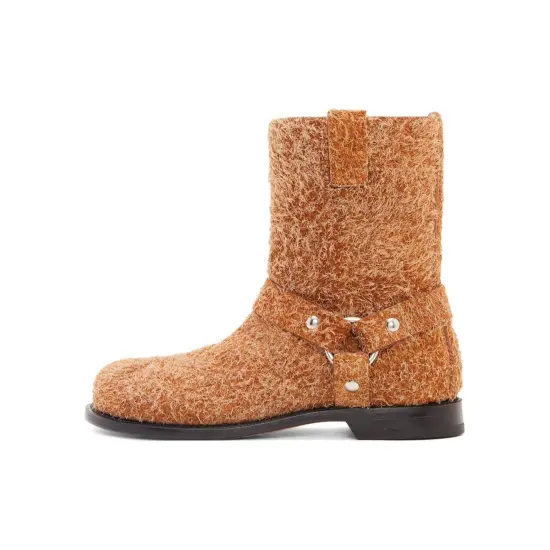 LOEWE Ankle Boots Women's Tan