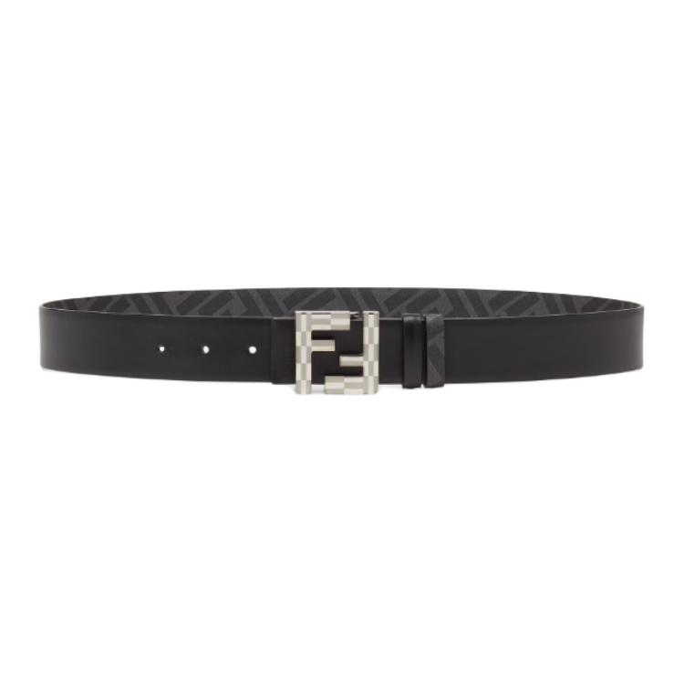 Мужской ремень Fendi (черный)