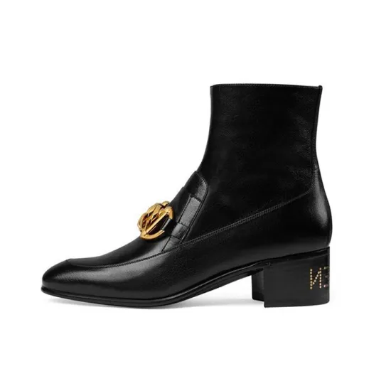 GUCCI Ankle Boots Men Black