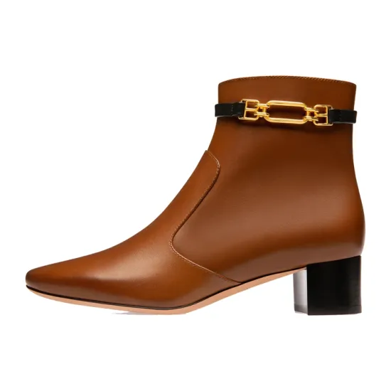 BALLY Doroti Ankle Boots Women's Brown