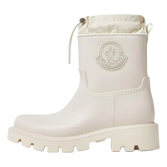 Moncler Kickstream Logo Detailed Ankle Boots Women's