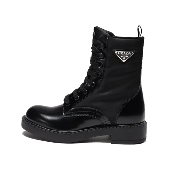 PRADA Shoes Ankle Boots Men Black