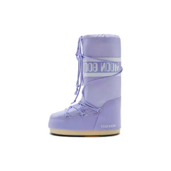Moon Boot Icon Logo Printed Lace-Up Boots