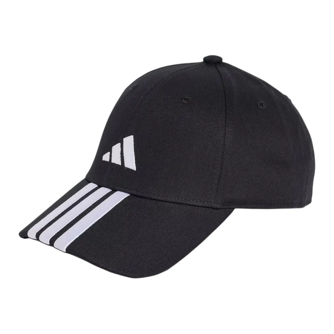 Adidas Cotton, Recycled Material Blend, Recycled Material Blend Baseball Caps Unisex Black