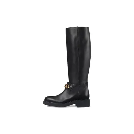 GUCCI Knee-high Boots Women's Black