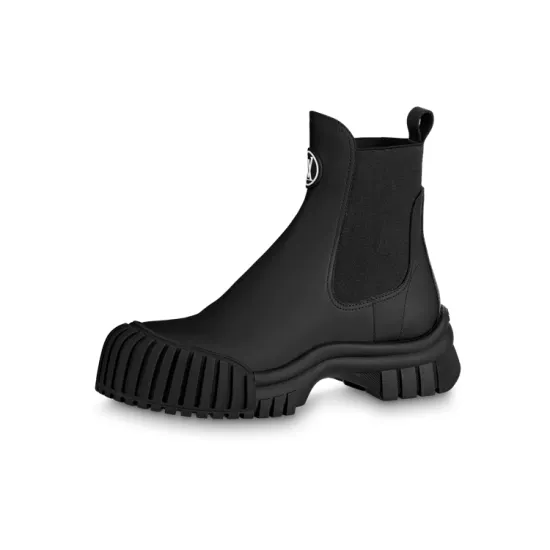 LOUIS VUITTON Ruby Chelsea Boots 'Black' Women's