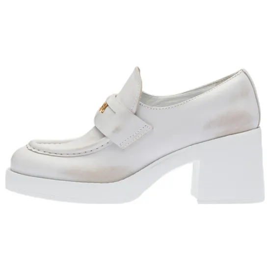 MIU MIU Penny High Heels Women's White