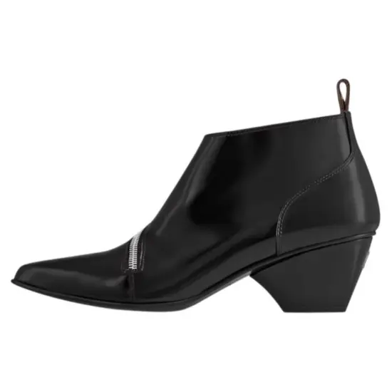 LOUIS VUITTON Trinity Ankle Boots Women's Black