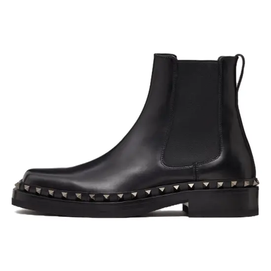 Valentino Garavani M-Way Rockstud Square Toe Boots