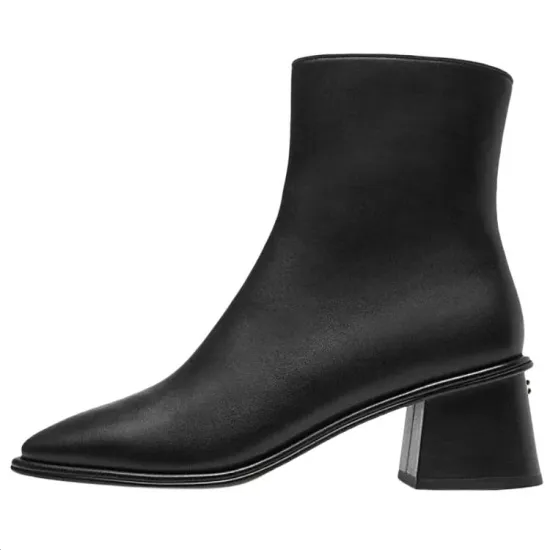 COACH Gigi Ankle Boots 5.5cm Women's Black