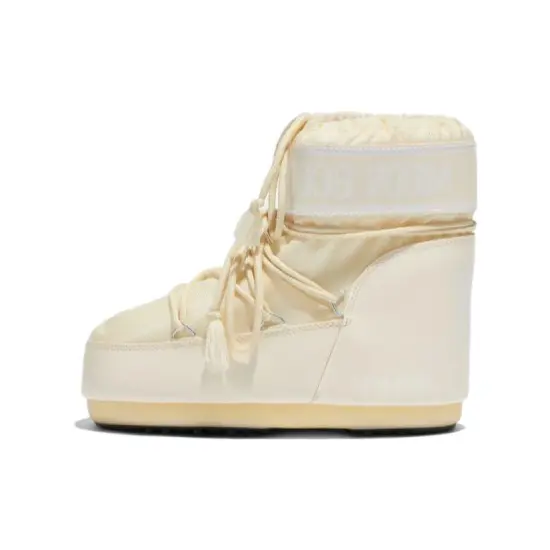 Moon Boot Icon Low Nylon Boot Cream White
