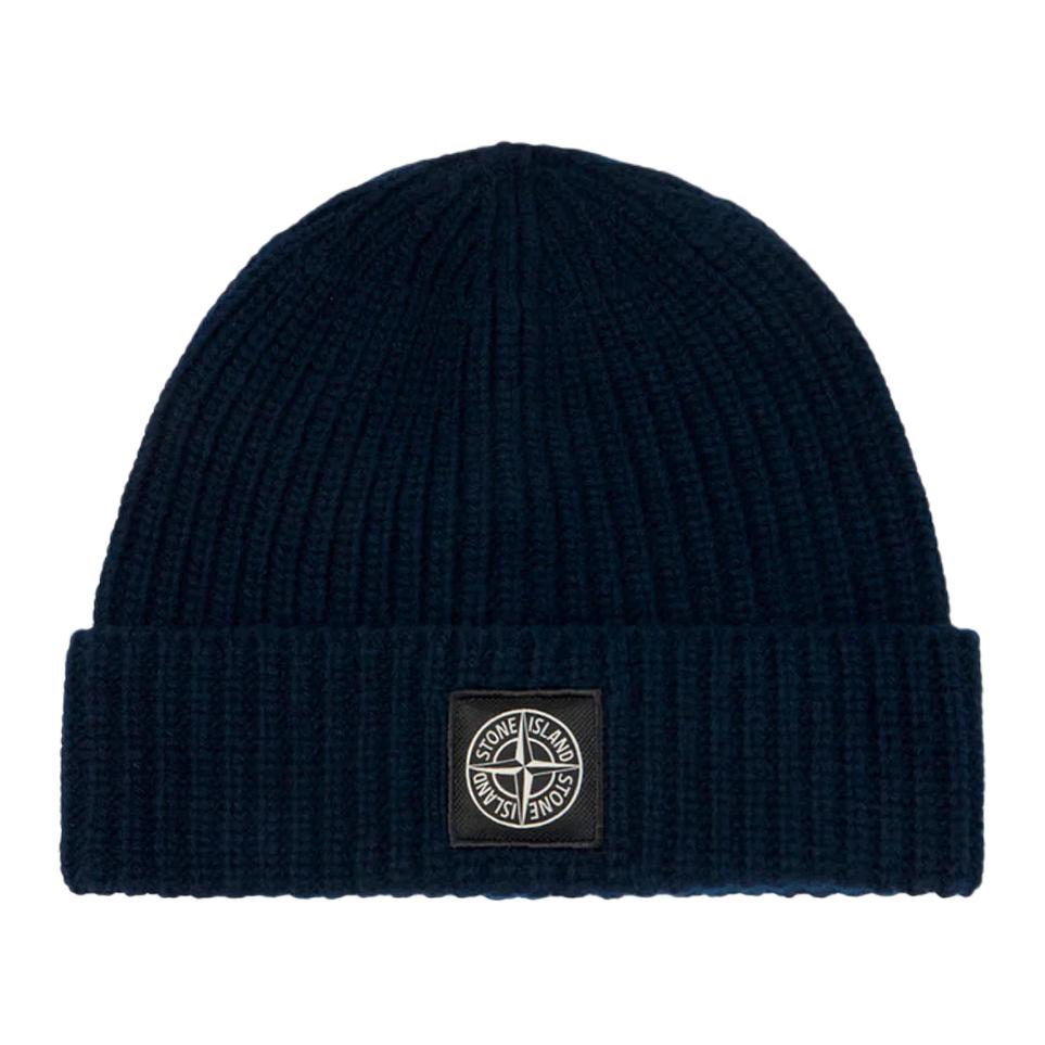 Унисекс шапка STONE ISLAND (синий)