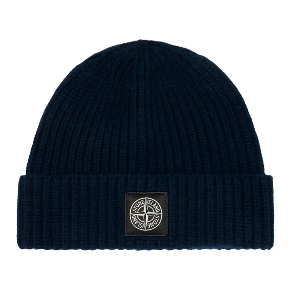 Stone Island Compass Patch Beanie