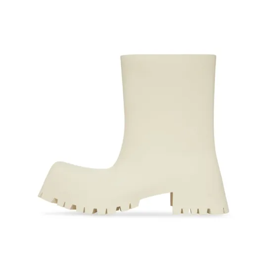 Balenciaga Trooper Rubber Boot White