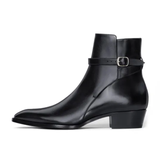 CELINE Ankle Boots Men Black