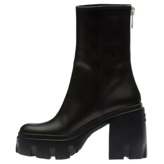 MIU MIU Platform Leather Boots