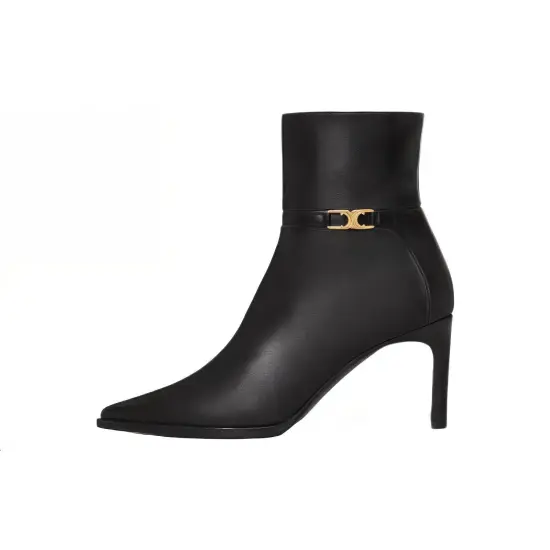 CELINE Ankle Boots Women's Black