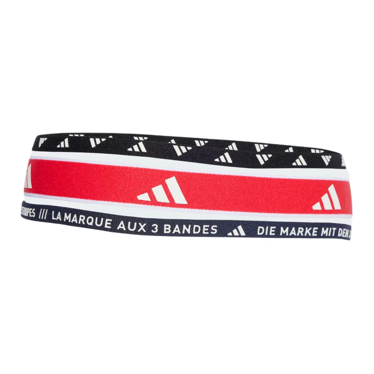 Adidas Free Shipping With AdiClub Multiple Width Training Headbands 3 Per Pack