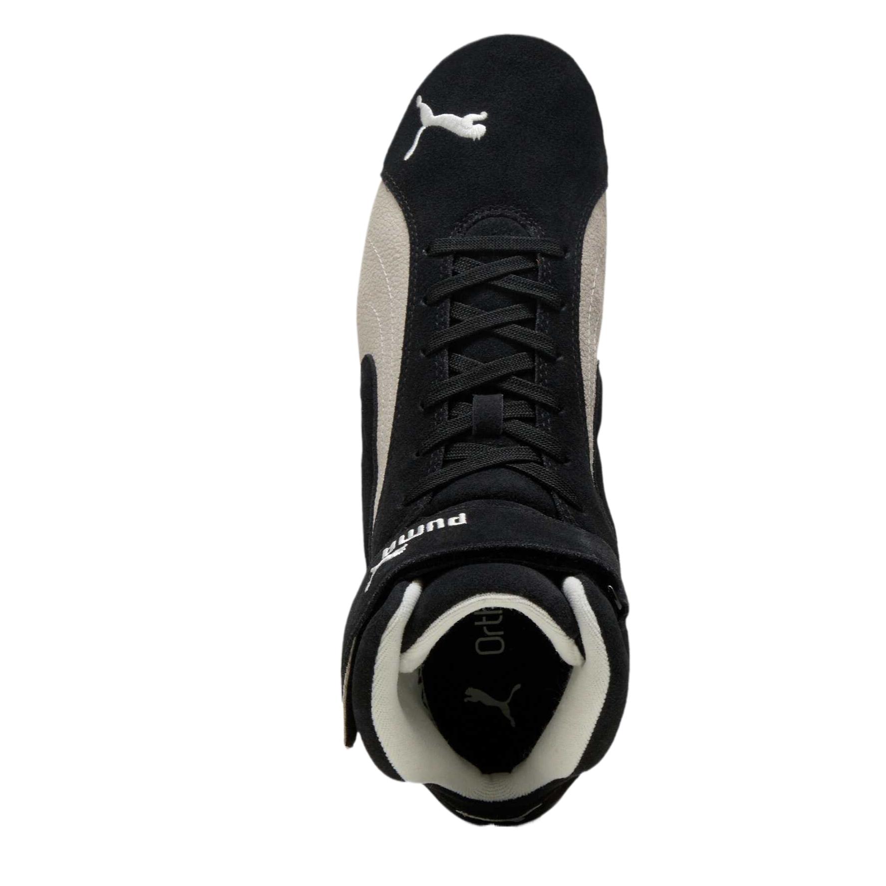 PUMA comfortable and versatile, wear-resistant, high-top casual shoes, unisex, black