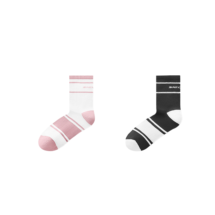 Skechers Sports League Collection Crew Socks Women’s 2 Pack