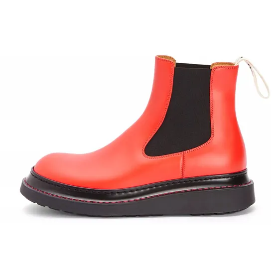 LOEWE Chelsea Boots Women's Red
