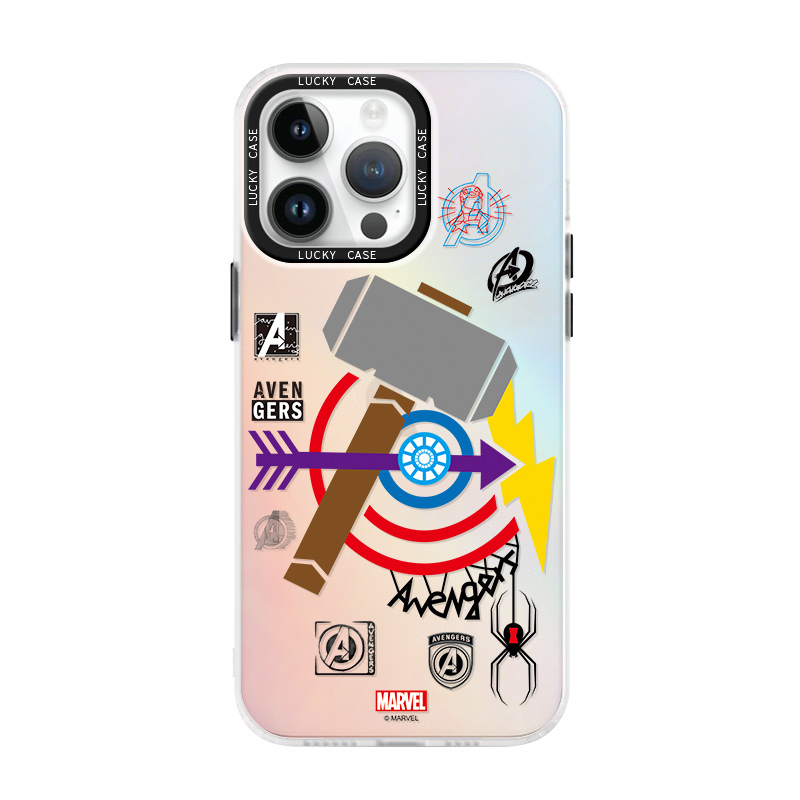 Disney Disney, The Avengers, apple, acrylic phone case, compatible iPhone 15/, trend iPhone13 Pro, material, iphone, 14, 14plus, 13, 12, 12promax, 11/