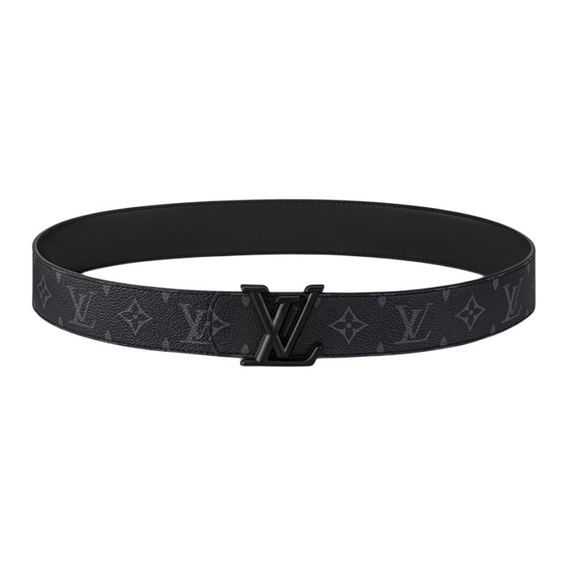 Мужской ремень Louis Vuitton Dimension (черный)